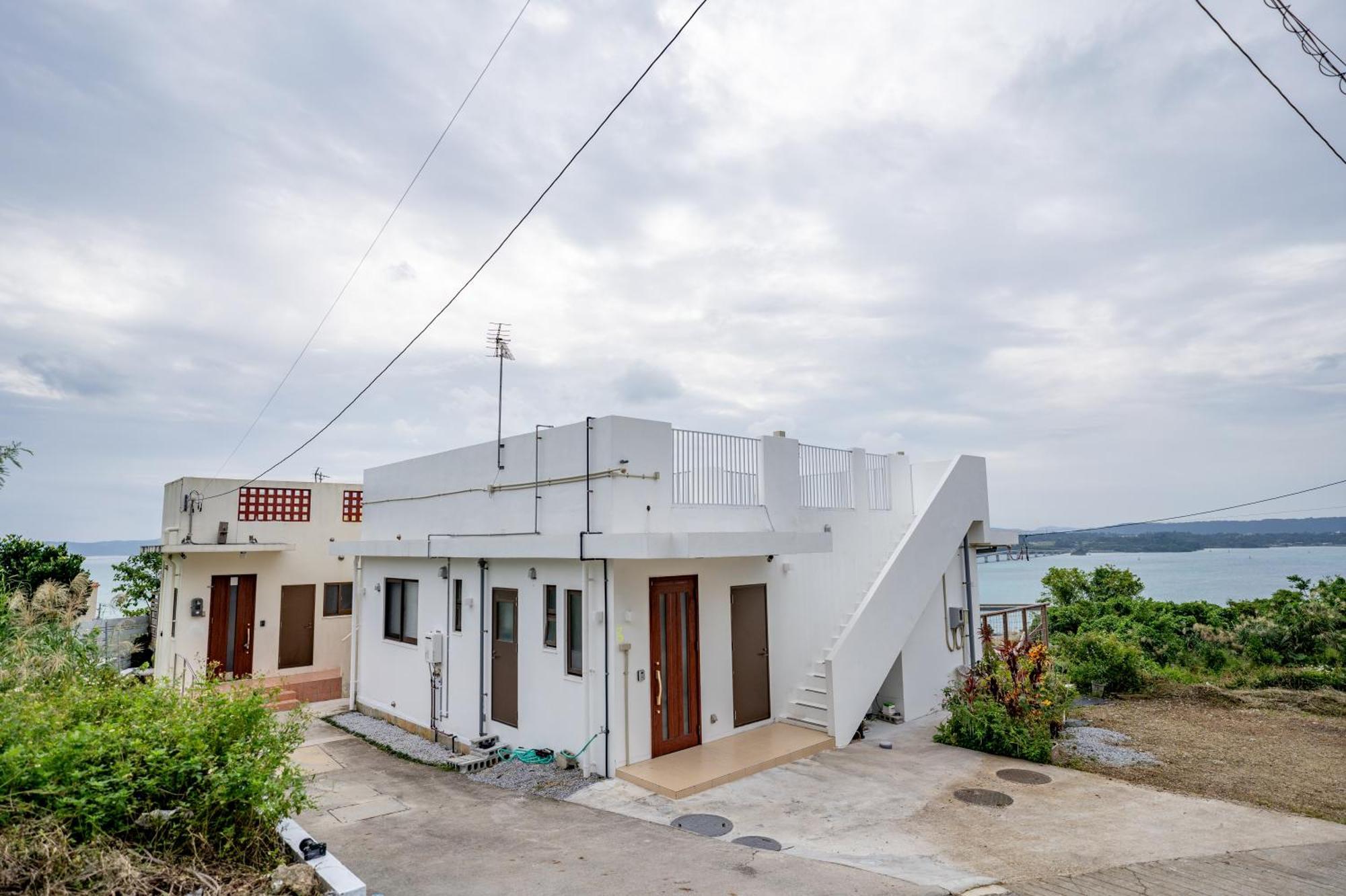ペンションパシフィカ古宇利 Villa Kui Exterior foto